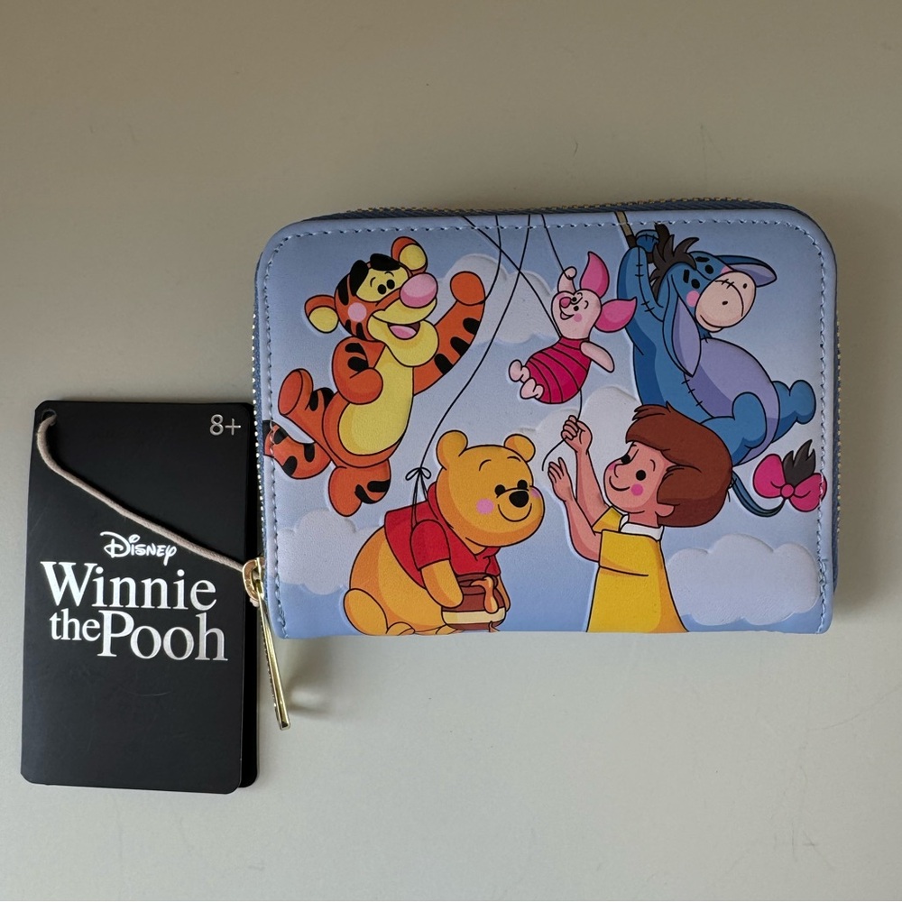 Loungefly Disney Winnie the Pooh and Friends Zip Around Wallet